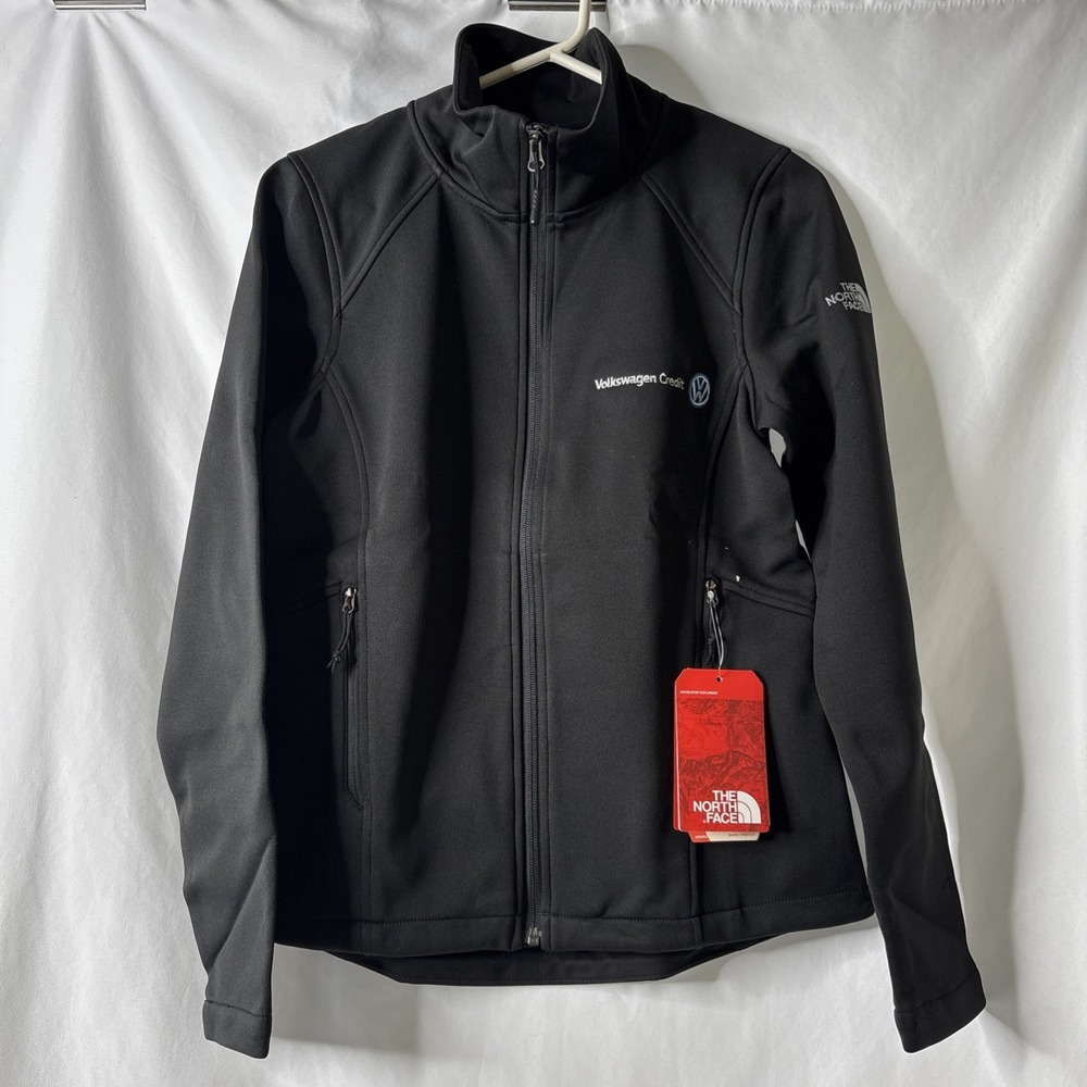 The North Face Womens S Ridgeline Volkswagen Credit Black Full Zip Jacket NEW